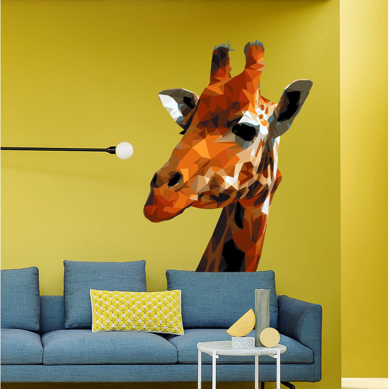 Animals Wall Decal, 46" H x 59" W