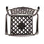Tabouret de bar en aluminium moulé, élégant et robuste pour une assise stylée au bar ou au comptoir.
