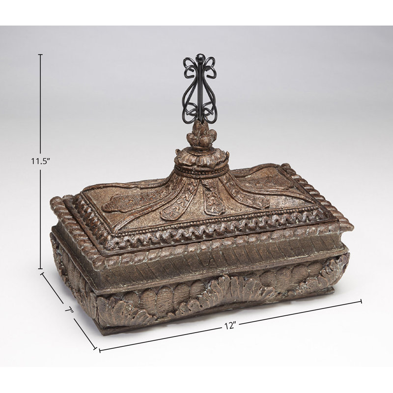 Romine Rectangle Decorative Box