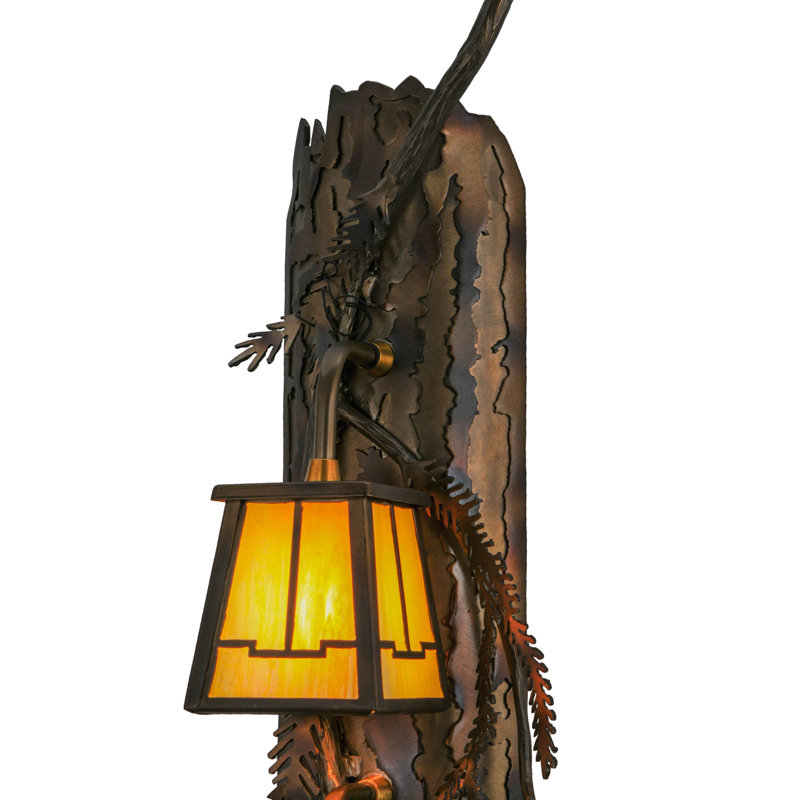 Rustic Lodge 2 - Light Armed Sconce