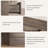 12 Drawer Wooden Dresser, Modern TV Stand for 65" TV, Storage Organizer for Bedroom or Living Room-1440343974