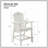 Cesia Patio High - Density Polyethylene (HDPE) Adirondack Chair-374488073