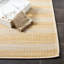 Tapis intérieur / extérieur Tribble en jaune / blanc-794002832
