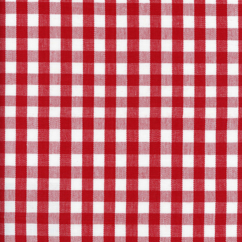Chester 100% Cotton Fabric, Berry/White