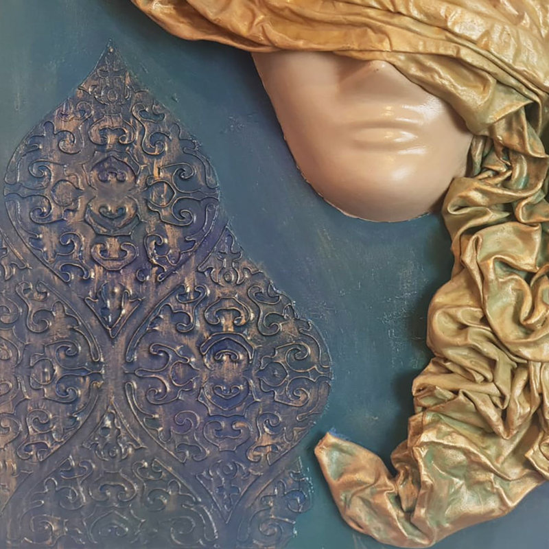 Peinture à l'huile décorative