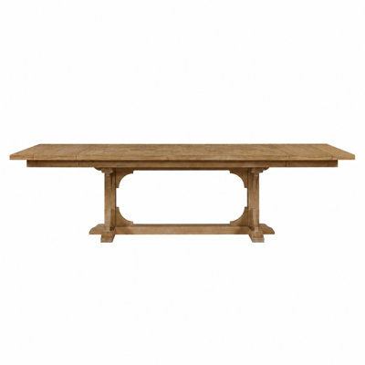 Ensemble de table de salle à manger avec tréteaux Hickoryvale