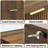 Fluted Dresser For Bedroom With 6 Drawers, 55.1" Wide Modern Chest Of Drawers With Metal Handle-1911548561