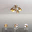Plafonnier en laiton 4 lumières VidaLite Splay