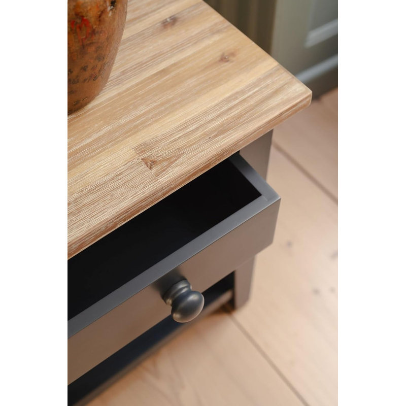 Bayou 82cm Console Table, Navy Blue