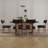 Solid Wood Dining Table Set Farmhouse Extendable Dining Table And Upholstered Chair For Dining Room/Kitchen-110843351-110843352-110843348