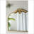 Arched Mirror With Metal Frame, Wall- Mounted Mirror For Living Room Bedrrom