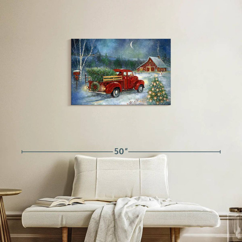Livraison de Noël Mehar, H 20 po x l 30 po