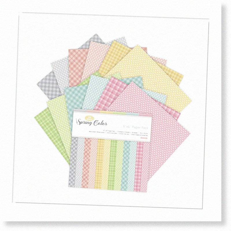 Spring Blossom Scrapbook Kit - 24 Sheets