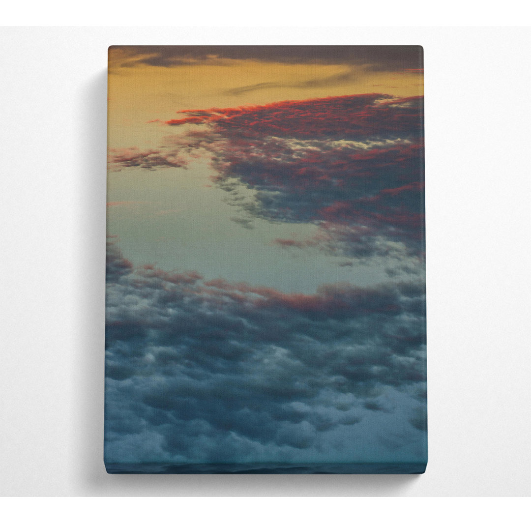 Crimson Sky Canvas