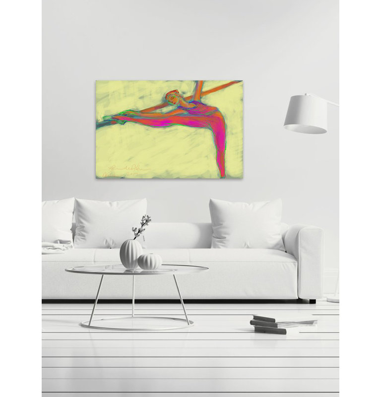 Arthur Pina - Wrapped Canvas Painting, 76cm H x 114cm W x 3.81cm D