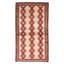 Tapis brun clair en laine noué à la main de conception unique 3 pi 3 po x 5 pi 6 po New Age