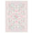 Atascadero Rosette & Bow Area Rug, French Country Floral Soft Kid Rug, Machine Washable, Inspired Faux Wool - High-Rebound Foam & Non-Slip Backing-1265280481-1266844854
