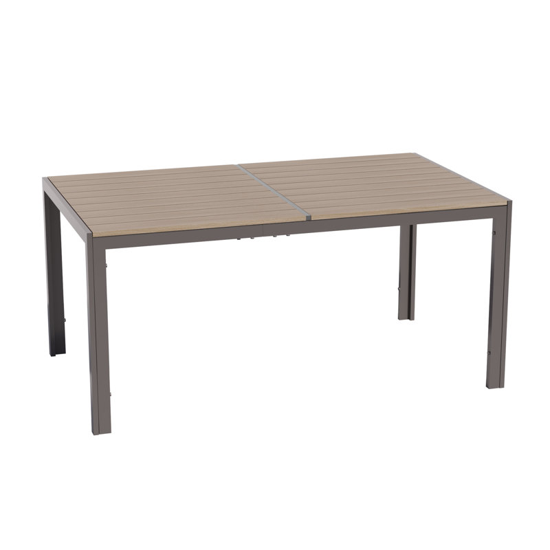 Table de salle à manger en faux bois