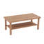 Table basse d'extérieur en rotin