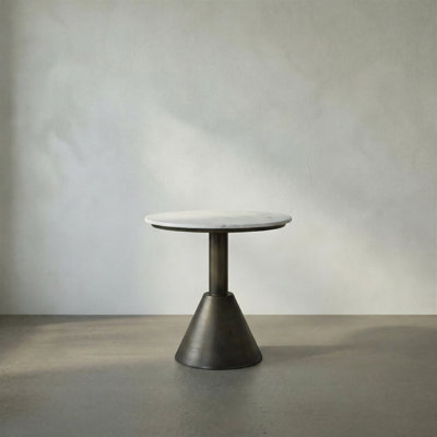 Joseph Marble Top End Table
