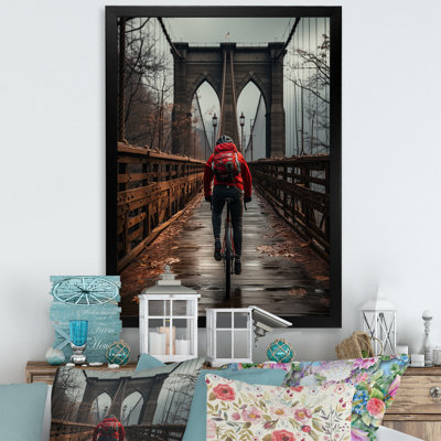 Goulds " Red Gray Brooklyn Bridge "