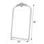 Miroir mural baroque français en arc, miroir décoratif orné vintage, miroir de sécurité anti-explosion HD pour chambre, entrée et salle de bain.-804245525