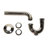 Fireclay Wallmount Bath Sink with Faucet, Drain and P-Trap Set-126302509