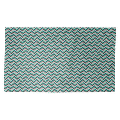 Tapis de porte à chevrons Avicia