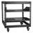 9U 4 Post Open Frame Server Rack Network Enclosure 23''-40'' Adjustable