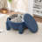 Upholstered Round Storage Ottoman-685145768