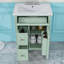 Meuble-lavabo avec lavabo, tiroirs et tablette réglable-1357153430