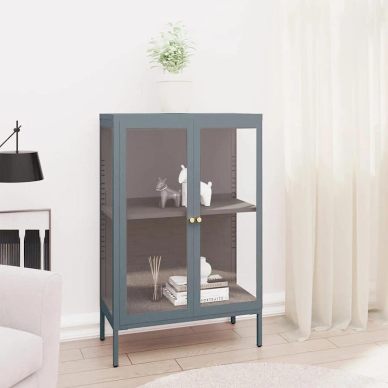 Beckemeyer 29.52755925'' Sideboard, Grey