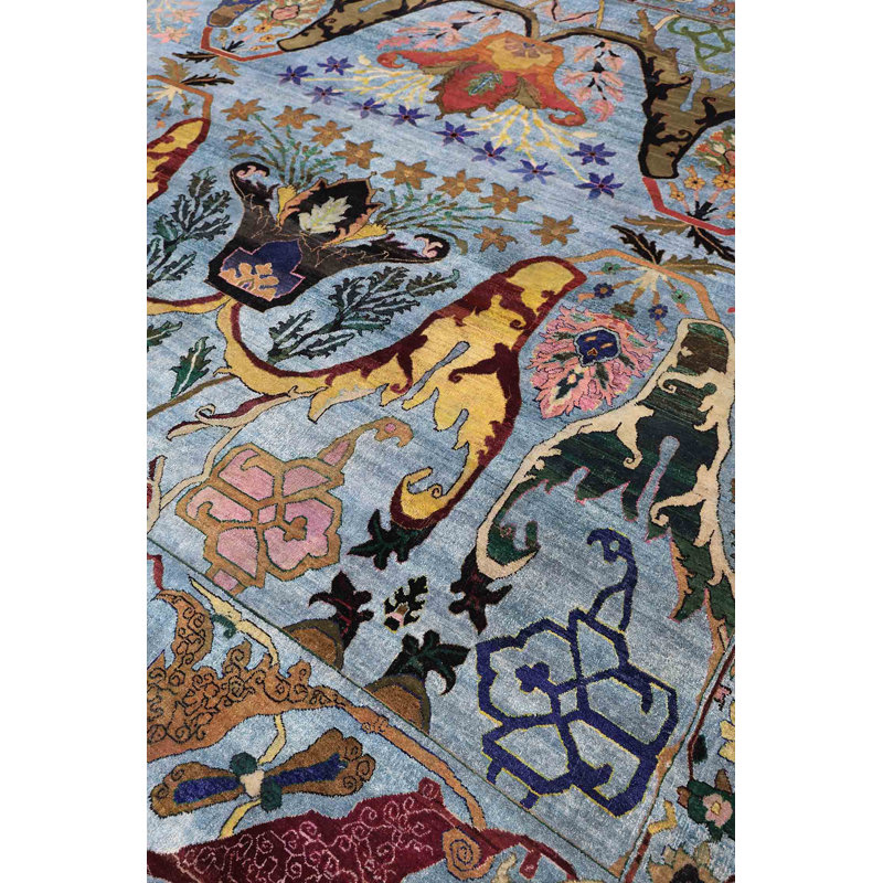 Silk Treasures One-of-a-Kind Square 9'9" X 9'10" Area Rug