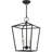 12.5 Sq. inch 3-Light Convertible Lantern Pendant with Metal Shade-101231029