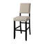 Ensemble de table et de chaises à hauteur de bar 5 pièces Bega, ivoire, bois massif-111450539