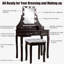 Ensemble coiffeuse et tabouret Aycock-1355330750