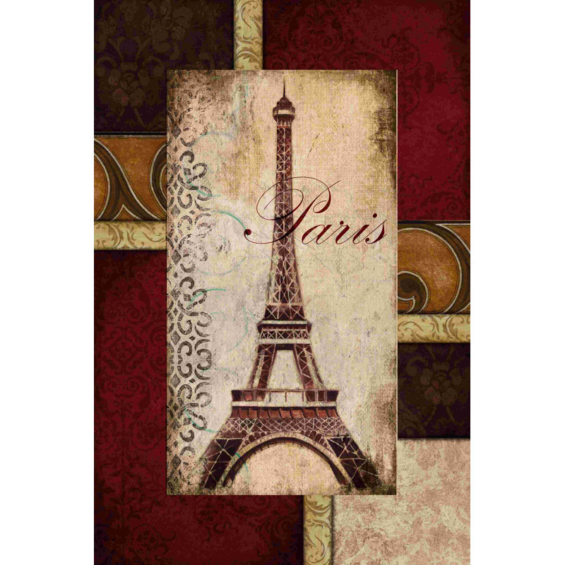 «Patched up Paris», impression sur toile tendue, H 18 po x l 12 po