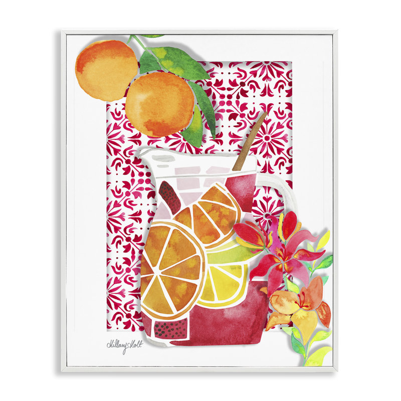 Giclée méditerranéenne encadrée, par Hillary Holt, H 30 po x l 24 po, Estampe numérique encadrée blanc bord de mer