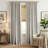Faux Linen Curtains for Bedroom, Pinch Pleated Drapes Room Darkening Thermal Insulated Window Panels Noise Blocking for Living Room, 2 Panels-1836579987-1836579997