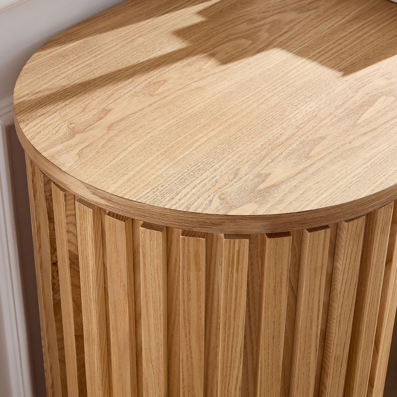 Console moderne avec tiroir et conception unique à rayures verticales, idéale pour l'entrée, le salon, le couloir, le vestibule et le bureau