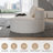 109" Modern 2 - Piece Modern Sectional Curved Sofa Couch, Chenille Modular Sectional For Living Room With Sectional 2 Throw Pillow-140822919