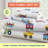 Trains, Planes, and Trucks 210 Thread Count 100% Cotton Flannel Pillowcase Sheet Set-54125129