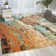 Prismatic Viscose Abstract Indoor Rug