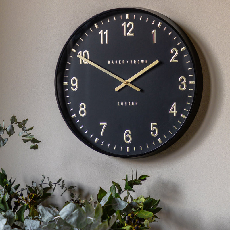 Cambridge Wall Clock 40cm, White