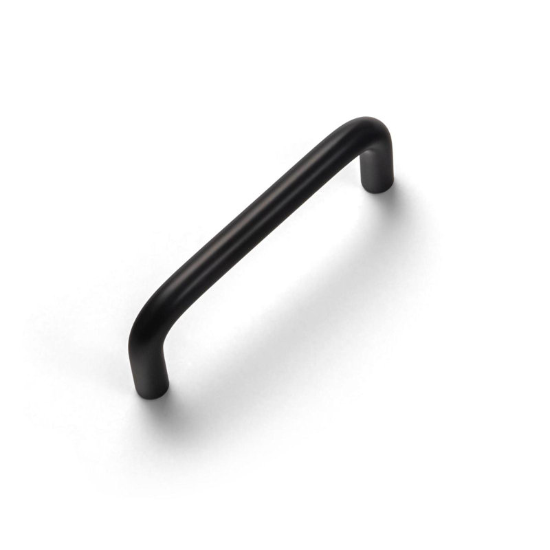 3 3/4 "Sleek Metal Cabinet Pull, Black