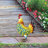 Charneshia Rooster Metal Garden Statue