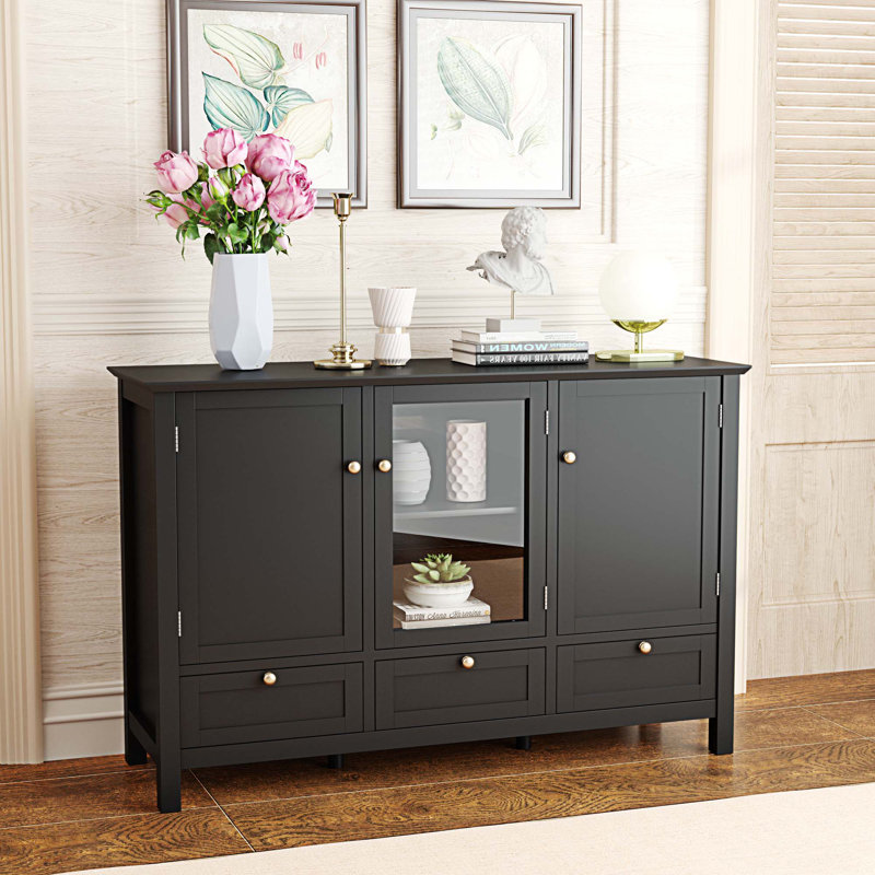 44.9'' Sideboard, Black