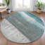 Tapis bleu sarcelle lavable à la machine intérieur / extérieur Xhevrie-112132187