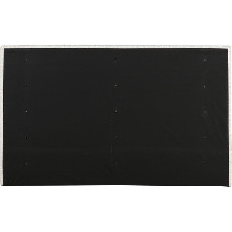 Lit en tissu Adam Boucle, Très grand, Tissu bouclé crème