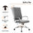 Mulkey High-Back Leather Executive Office Chair – Adjustable Swivel Desk Chair for Computer, Conference, or Home Office Use-714404526